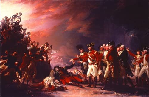 Affiche impression toile la sortie de la garnison de Gibraltar 60x90cm