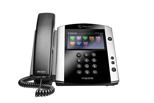 Teléfono Polycom VVX500 con pantalla táctil 3.5 pulgadas miniatura 3