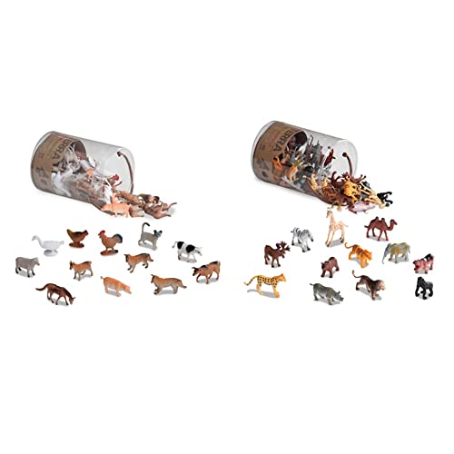 Terra by Battat â Assorted Miniature Wild Animal Toys For Kids 3+ (60 Pc) Multi, 2