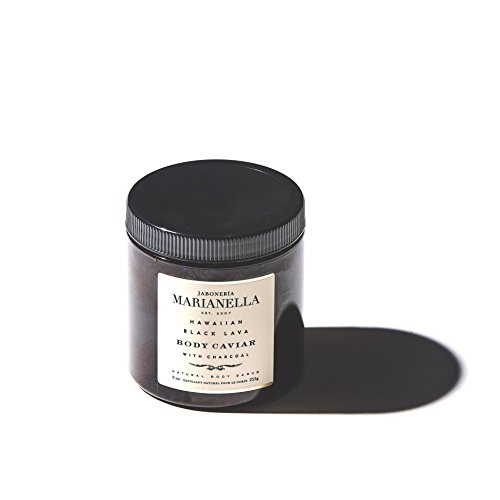 Hawaiian Black Lava Premium Body Caviar, Luxury Artisanal Wonderfully Scented Oil for Men and Women, Made in the USA (8 oz)