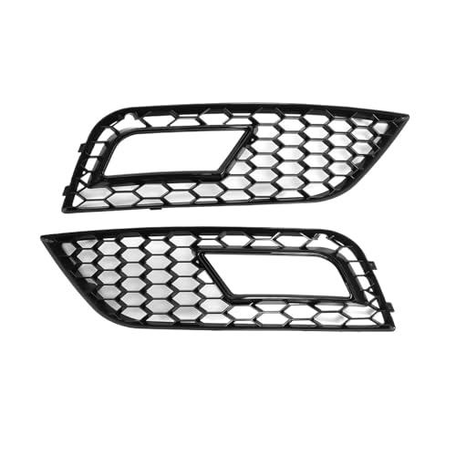 Grilles en nid d'abeille A4 B8.5 style RS4 pour phares antibrouillard avant sport vert armée