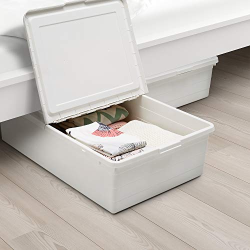 Boîte de rangement avec couvercle SOCKERBIT 50x77x19 cm plastique - 3