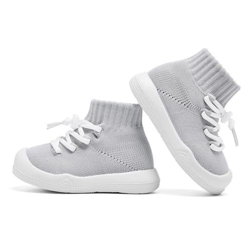 Baby Sock Shoes Girls Baby Walking Shoes Infant Sock Shoes Non Slip Toddler Slip on Tiny Feet Sneakers - Image 3