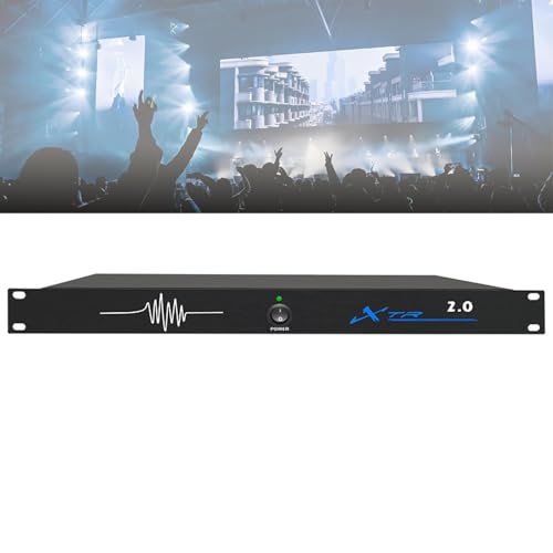 Supresor de retroalimentación, cambio de frecuencia antiaullidos, retención de alta fidelidad, antichirridos digital, ideal para salas de música, 12 segmentos