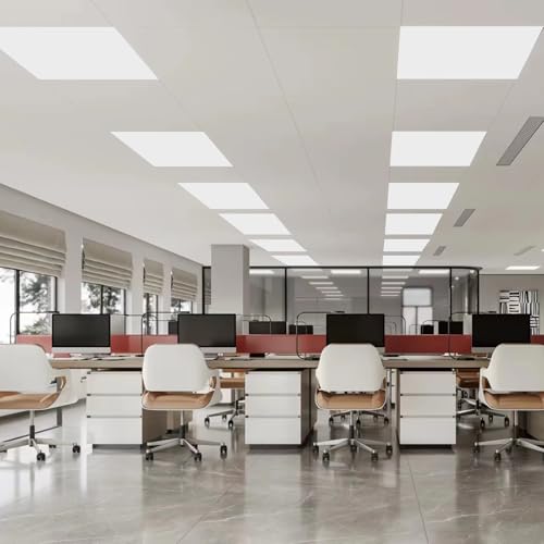 Image of 8 Pcs Fluorescent Light Covers with 80 Magnets Decorative for Classroom Ceiling Light 4 x 2 Feet Magnetic Light Covers Filter Easy Install for Office Hospitals & Home Drop Ceiling Supplies