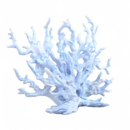 Mallofusa Blue Artificial Aquarium Plant Ornament Decor Plastic Coral Reef Fish Tank Decoration