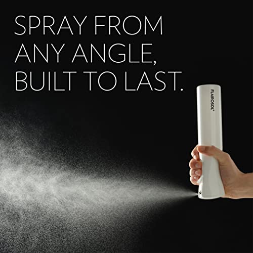 Flairosol - The Original, Plant Mister Spray Bottle For Indoor And Gardens, Continuous Mist With 1,001 Uses. Trusted By Professionals. Patented Technology. 10 Oz, White Bottle, Green Print #TOP3