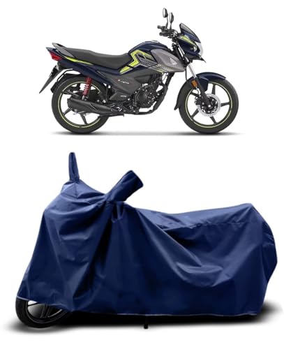Image of CoverRide Bike Cover Waterproof Heavy Duty - All Weather Dustproof UV Protection Bike Cover for Honda livo 110 Outdoor Indoor Use with Windproof Buckle