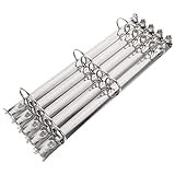 FUNOMOCYA 5Pcs 3-Ring Loose Leaf Binder Mechanism Metal Notebook Binder for A3 Size Organizers Office Supplies for Document Storage and Planner Binding