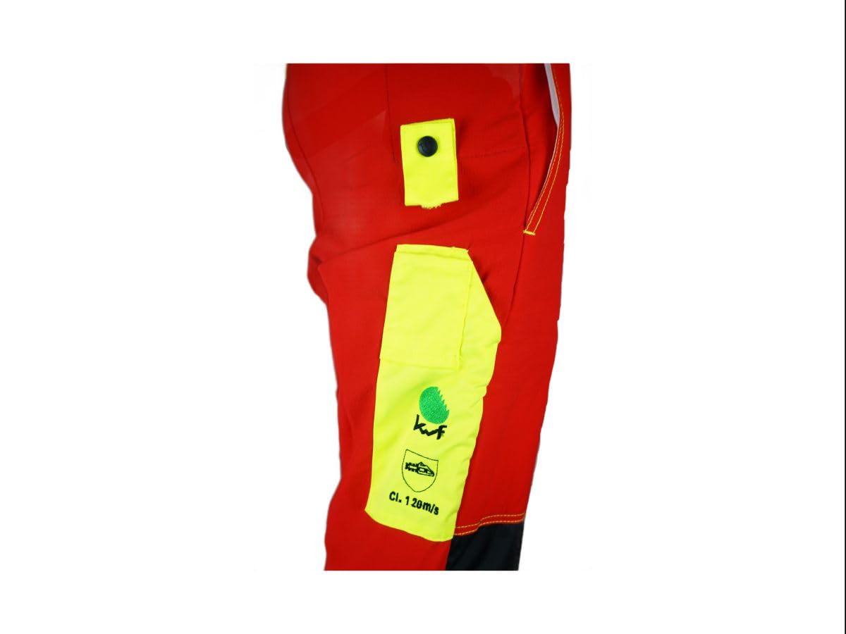 Start-Up AIR Schnittschutzhose - rot - Bundhose - Forsthose - Forstkleidung