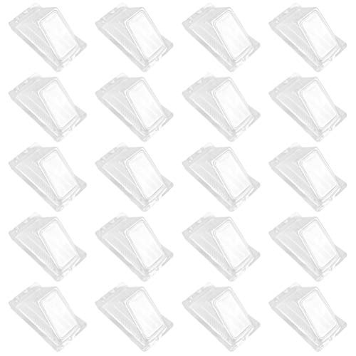 Hemoton 50 stks Sandwich Verpakking Dozen Plastic Sandwich Case Sandwich Driehoek Dozen Driehoekige Bakken Verpakking… - Image 4