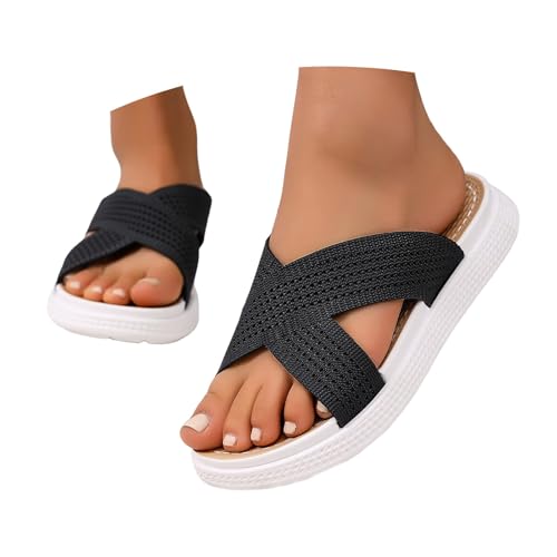 Sandales d'été confortables avec semelle orthopédique en liège