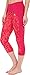 adidas Performance Women's Performer Mid-Rise Poison Ivy Print 3/4 Tights, Medium, Bold Pink/Print