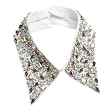 La conception du faux col pointu comprend des fils de polyester résistants rides et une conception facile à porter pour une fixation sans effort, garantissant une usure