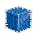 Trekbest 3D Magic Cube Puzzle Box Sequential Puzzles as Birthday Gift (Blue)