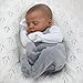 CHAREX Realistic Reborn Baby Dolls Black - 18 Inch Real Life Baby Doll African American Real Baby Boy, Lifelike Newborn Baby Doll Poseable Soft Body, Gift Set with Accessories for Kids Aged 3+