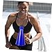 Kisangel 4pcs Portable Cheer Megaphone Plastic Noisemaker for Sports Parties and Events Props for Day and Celebrations