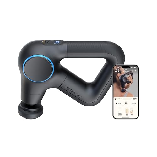 Therabody Theragun Prime Quiet Percussion Massage Gun for Deep Tissue Muscle Pain Relief Portable Neck and Back Pain Relief Handheld Electric Massager (Prime Plus) - Gift for Mom/Gift for Dad