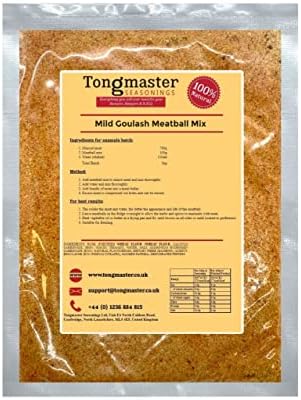 Mild Goulash Meatball Mix - 100g (1kg Batch)