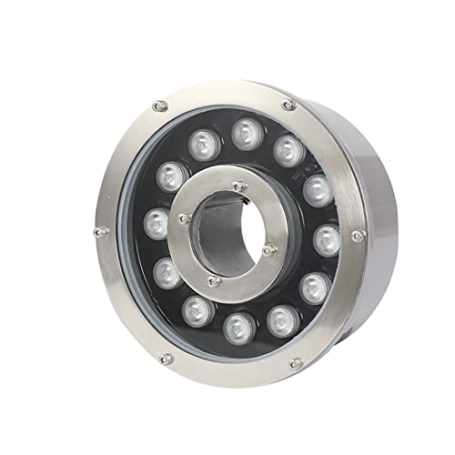Luz subacuática LED y foco de acero inoxidable IP68 para piscina o cascada