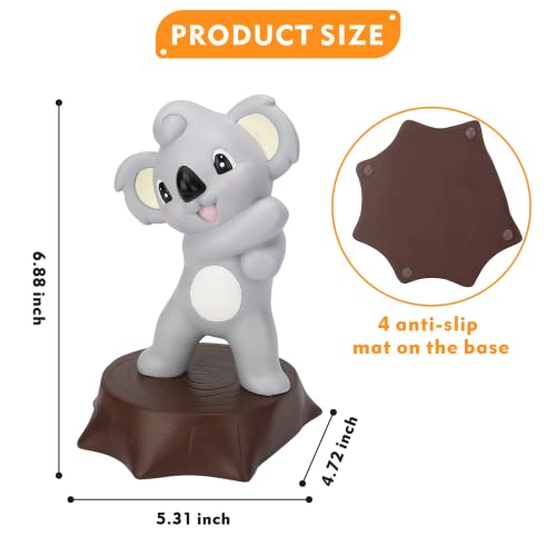 Bookends For Kids,Lovely Koala Book End And Decorative Book Stopper Holder For Bookshelves, Children’s Room, Home, Office Or Desk With Anti-Slip Base #TOP5