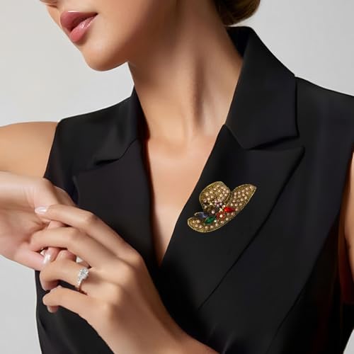 Image of Brooch Pins For Women Fashion Elegant Brooches Lapel Badges Coat Sweater Scarves Shawl Dress Accessory Wedding Party Prom Jewelry