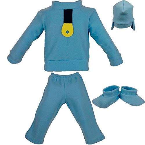 Fantasia Pocoyo Bebê Com Gorro Único 01