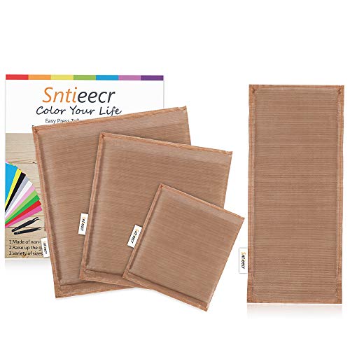 Sntieecr 4 Pack 4 Sizes Heat Press Pillows Mat Heat Pressing Transfer Pillow