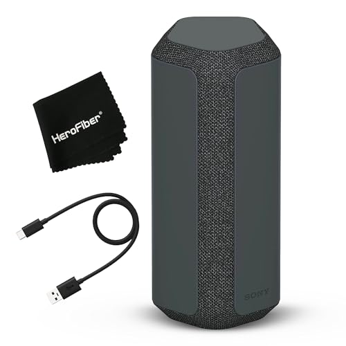 Sony SRS-XE300 Portable Bluetooth Speaker (Black) &ndash; Waterproof, Shockproof, 24H Battery, Party...
