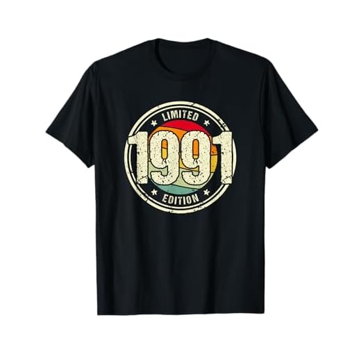 Retro 31 Años Nacido en 1991 Edición Limitada 31 Cumpleaños Camiseta