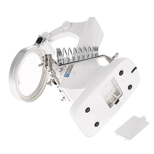 Cafego Multi-funzionale di saldatura LED Magnifier...