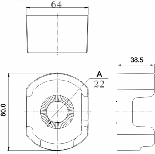 Couvercle de protection pour bouton d'arrêt d'urgence jaune 22mm accessoire - 3
