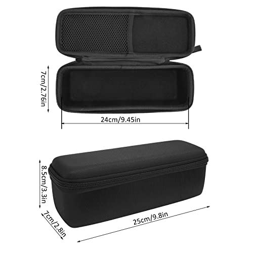 Hard Shell Storage Case Bluetooth Speaker Speaker Travel Case Nylon, Eva Black Speaker Travel Case Waterproof Hard Shell Shock Absorbing Bt Speaker Carrying Storage Bag For Huawei #TOP5