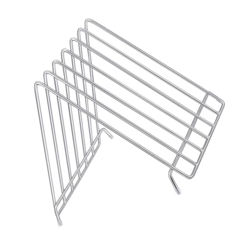 Estante para tablas de cortar de acero inoxidable de diseño resistente y compacto 2