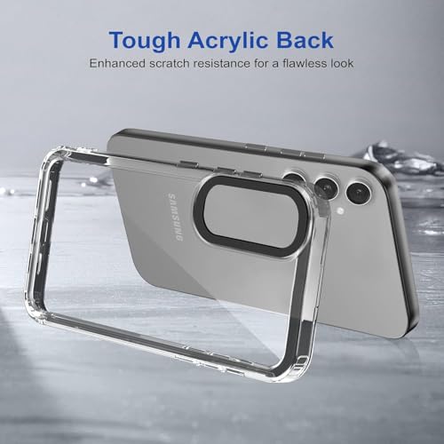 Image of NDCOM for Samsung A55 Back Cover, A55 Samsung Mobile 5G Back Cover, Samsung A55 5G Back Cover Crystal Clear Back Case