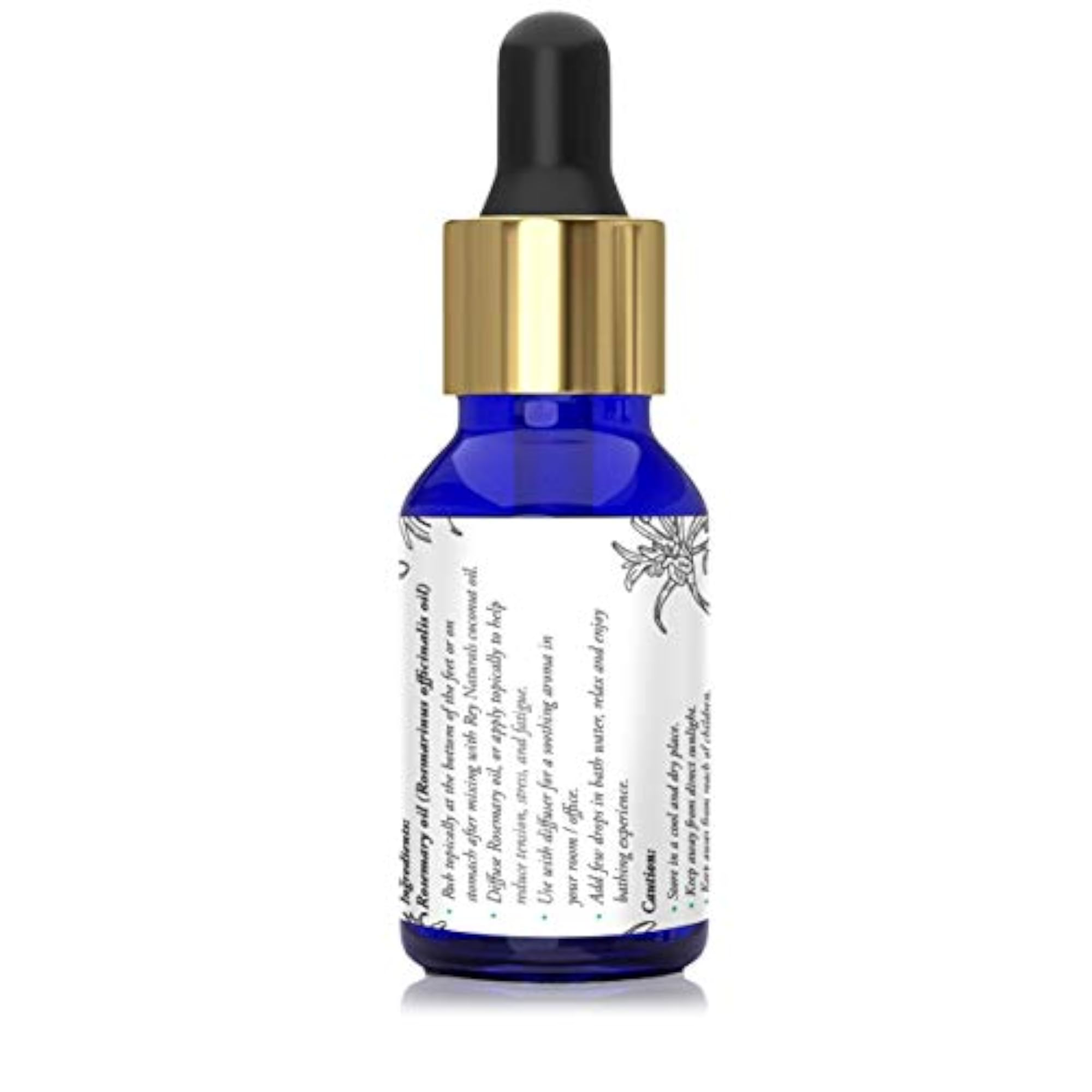 Rosemary Essential Oil, Pure for Hair Growth & Nourishment