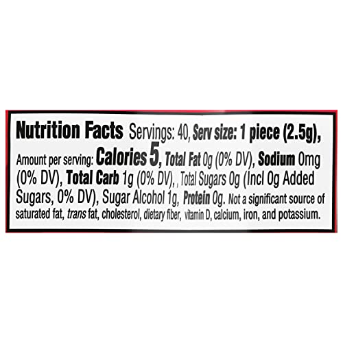 Image of Trident Vibes SOUR PATCH KIDS Redberry Sugar-Free Chewing Gum, (320 Total Pieces),40 Piece Bottles(Pack of 8)