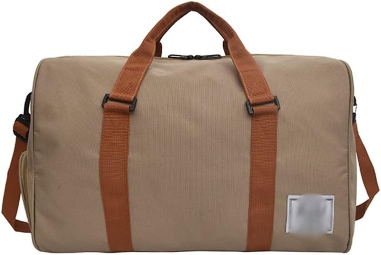 Canvas Duffel Bag Sequins Gym Women Shoe Compartment Waterproof Sport Bags for Fitness Training Yoga