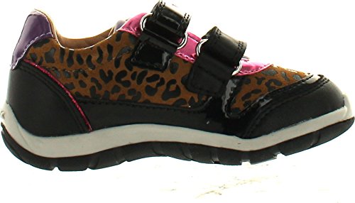 GEOX Little Girls Shaax Leopard Hearts Fashion Sneakers2