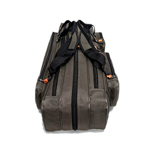 TentHome Angeltaschen Rutentaschen Rutenfutteral Anglertasche Angelkoffer Angelrute Tasche mit 3 Fächern - Verschiedene… – Bild 3