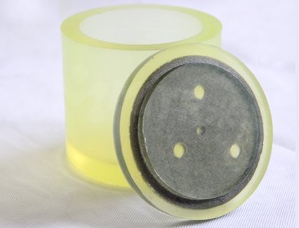 Hanchen 500 ml Laboratorio de poliuretano de molienda tarro bola planetaria molino de molienda tarro, taza y cuenco