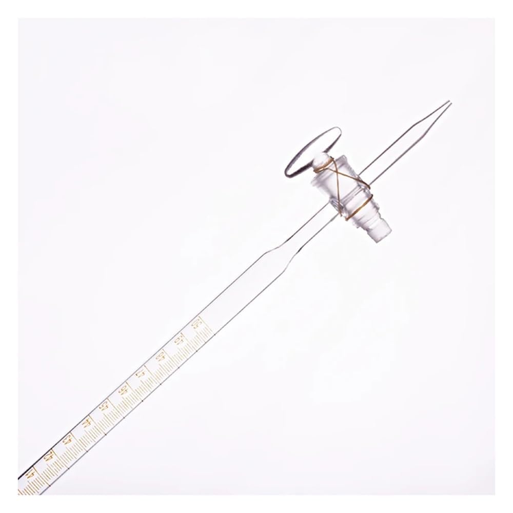Vetreria da laboratorio 3 burette da 50 ml con interruttore a valvola in vetro