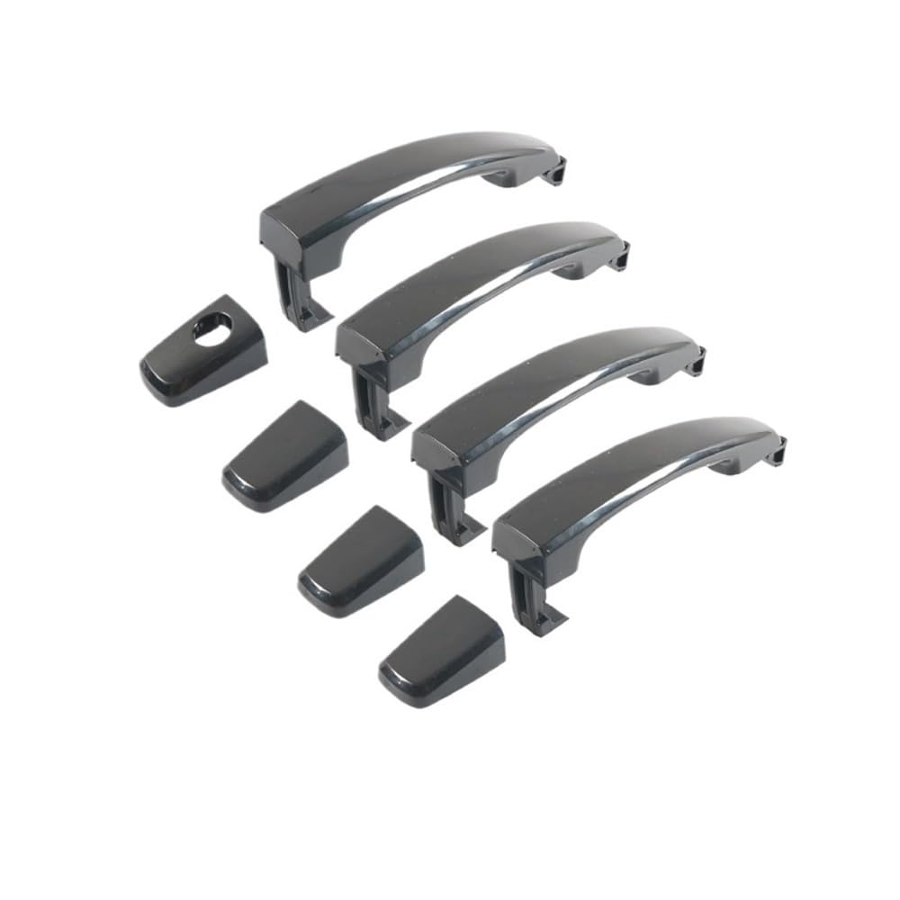 Mhtgd 1Set Black Abs 4Pcs/Set 96468268 96468254 96468293 96468266 Door Handle For For Aveo For Captiva Sport For Saturn For Vue