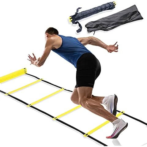 Escalera de coordinación de fútbol AMJKEJI Cover