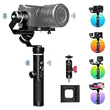 FeiyuTech Feiyu G6 Plus 3-Axis Handheld Gimbal Stabilizer with LCD Touch Panel Compatible with GoPro Hero Series of Action Camera/Smartphones/Mirrorless Cameras/Pocket Cameras, MAX Payload 1.75LB