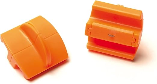 Fiskars 1003904 High Profile TripleTrack Blades X2 - Straight Cutting, 2.3 x 2.3 x 2.1 cm, Orange