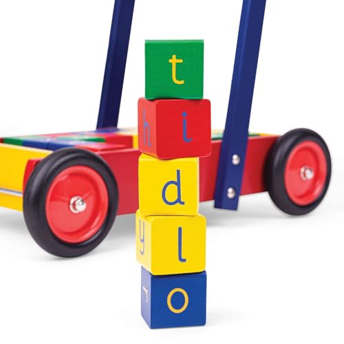 Tidlo Baby Walker with Abc Blocks - Image 3