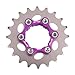 rockible Single Speed Cassette Cog, Bike Single Speed Conversion Set, Bicycle 1 Speed Sprocket Gear for Fixed Gear, Cycling Accessory, 20T