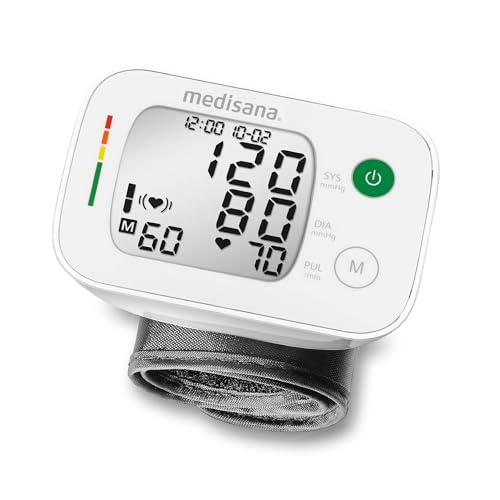 medisana BW 335 Handgelenk-Blutdruckmessgerät, präzise Blutdruck und Pulsmessung mit...