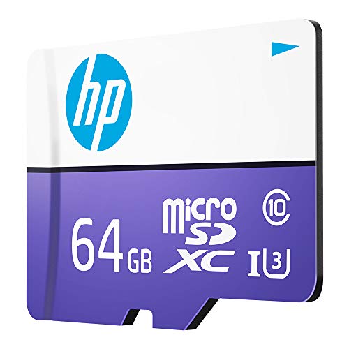 HP Micro SD Card 64GB with Adapter U3 (Write Speed 60MB/s & Read Speed 100 MB/s Records 4K UHD and Fill HD Video, Purple) - Image 5